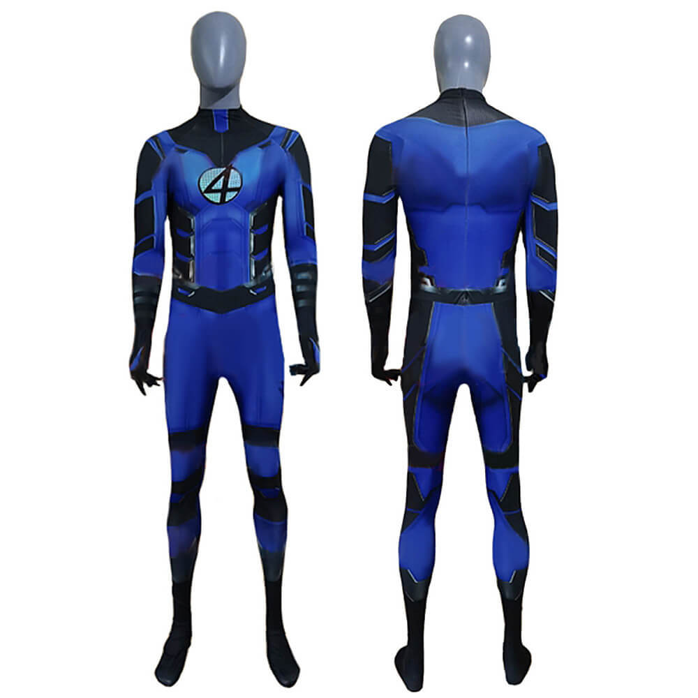 Doctor Strange Fantastic Four Mister Fantastic Reed Richards Cosplay Costume Jumpsuit Takerlama