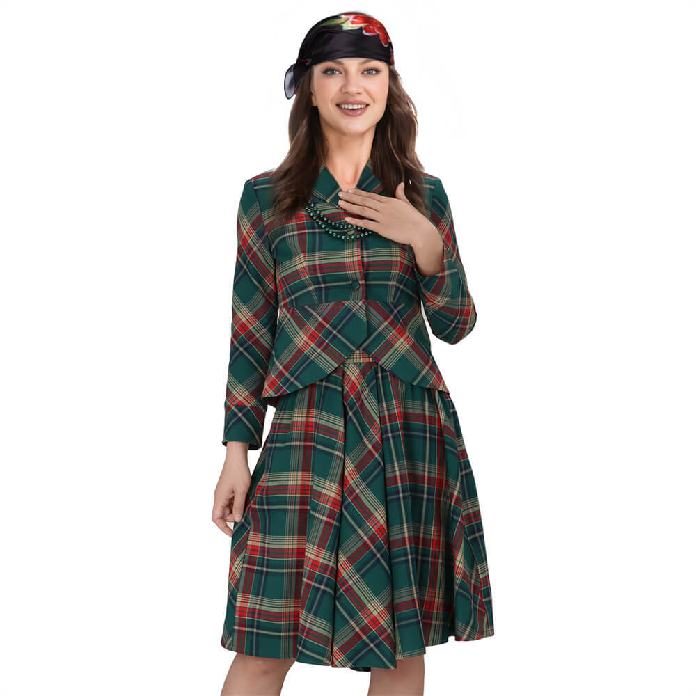 Christmas Vacation National Lampoon's Aunt Bethany Christmas Cosplay Costume Takerlama