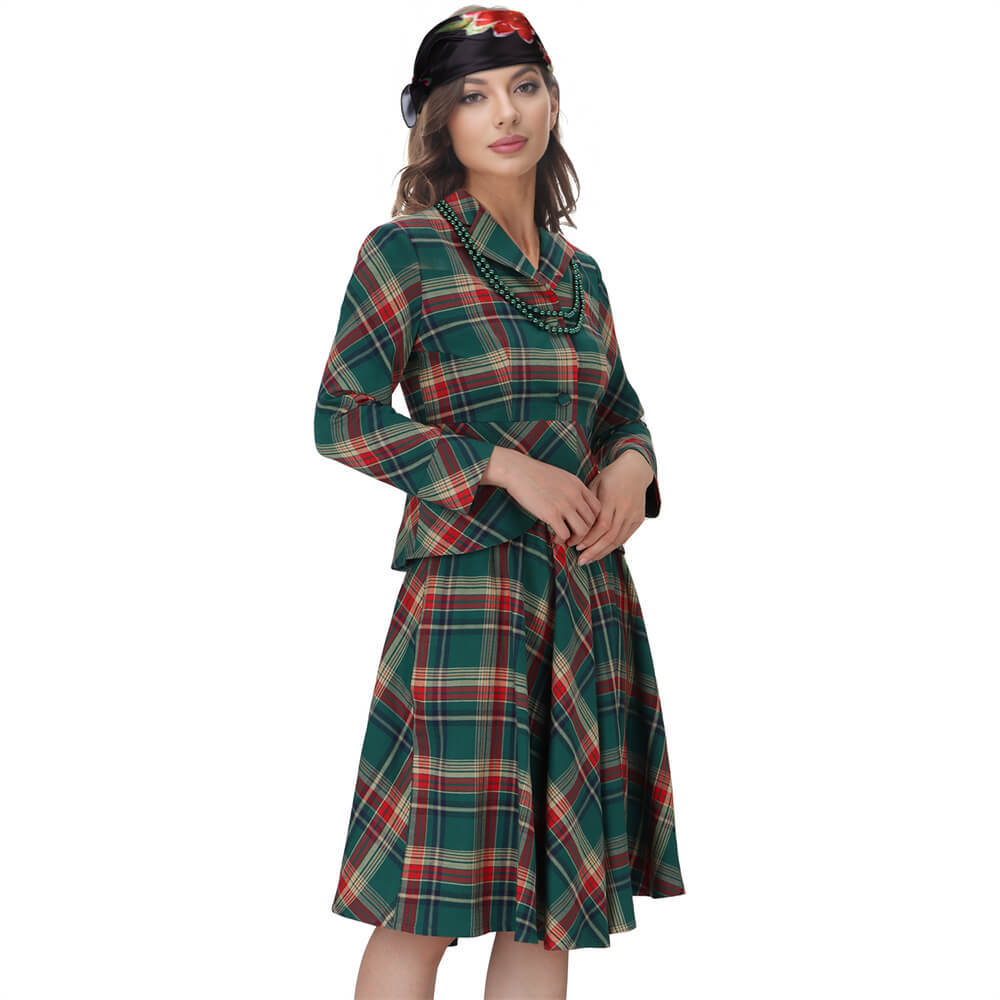 Christmas Vacation National Lampoon's Aunt Bethany Christmas Cosplay Costume Takerlama