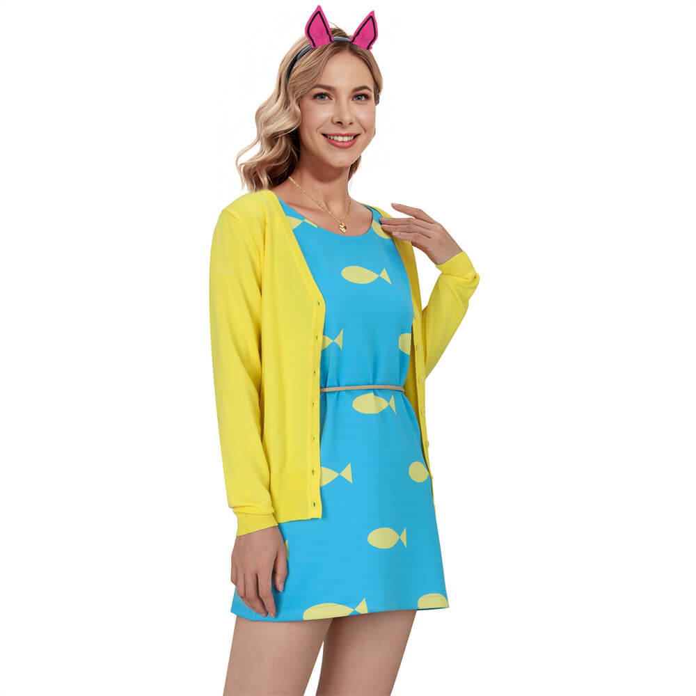 Princess Carolyn Cosplay Costume BoJack Horseman Halloween Fancy Dress Takerlama
