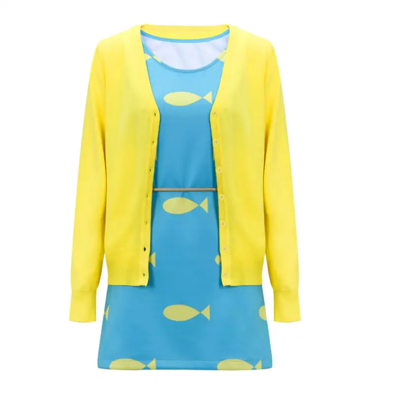 Princess Carolyn Cosplay Costume BoJack Horseman Halloween Fancy Dress Takerlama