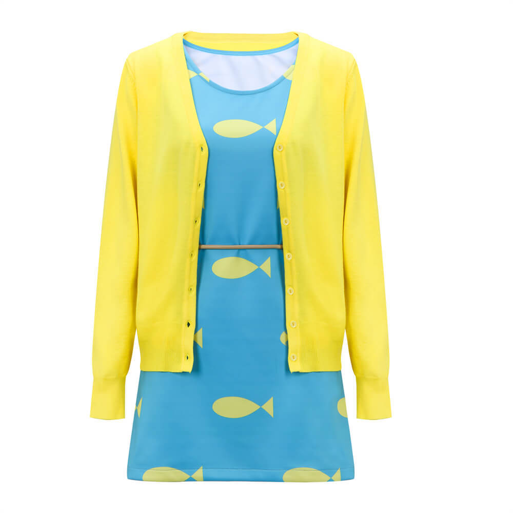 Princess Carolyn Cosplay Costume BoJack Horseman Halloween Fancy Dress Takerlama