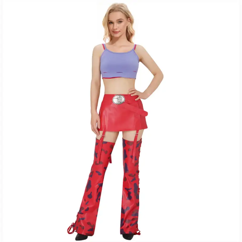 Movie Fast and Furious Suki Cosplay Costume Halloween Fancy Dress Takerlama