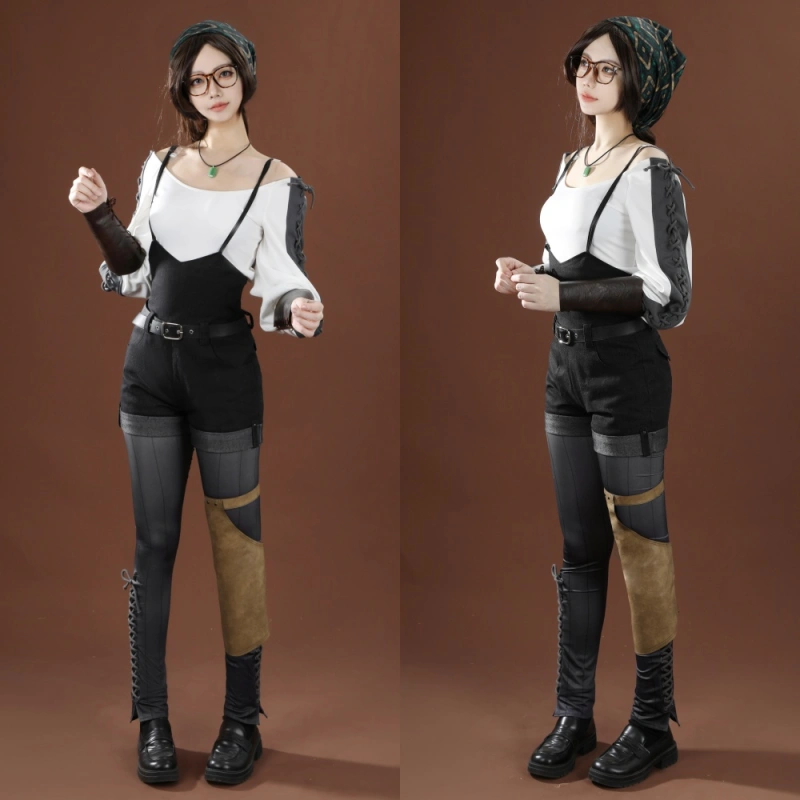 Game Monster Hunter Wilds Alma Cosplay Costume Takerlama