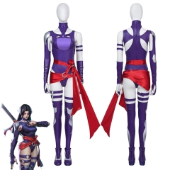 Game Marvel Rivals Psylocke Vengeance Cosplay Costume Takerlama