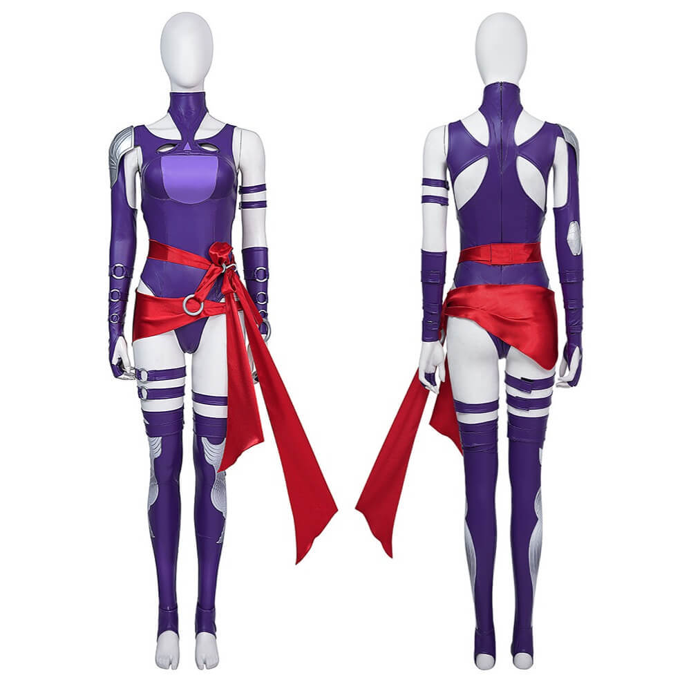 Marvel Rivals Psylocke Vengeance Cosplay Costume Takerlama