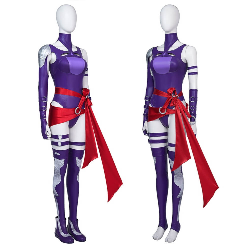 Marvel Rivals Psylocke Vengeance Cosplay Costume Takerlama