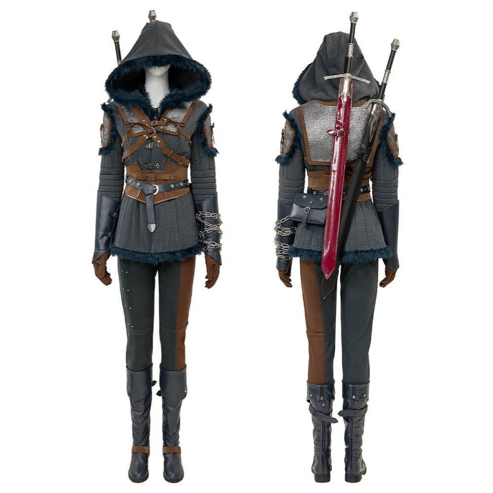 The Witcher 4 Ciri Hunt Cirilla Cosplay Costume Takerlama