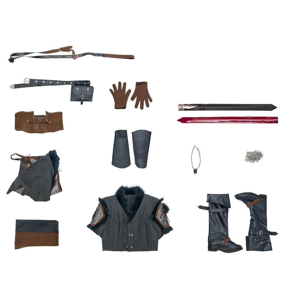 The Witcher 4 Ciri Hunt Cirilla Cosplay Costume Takerlama