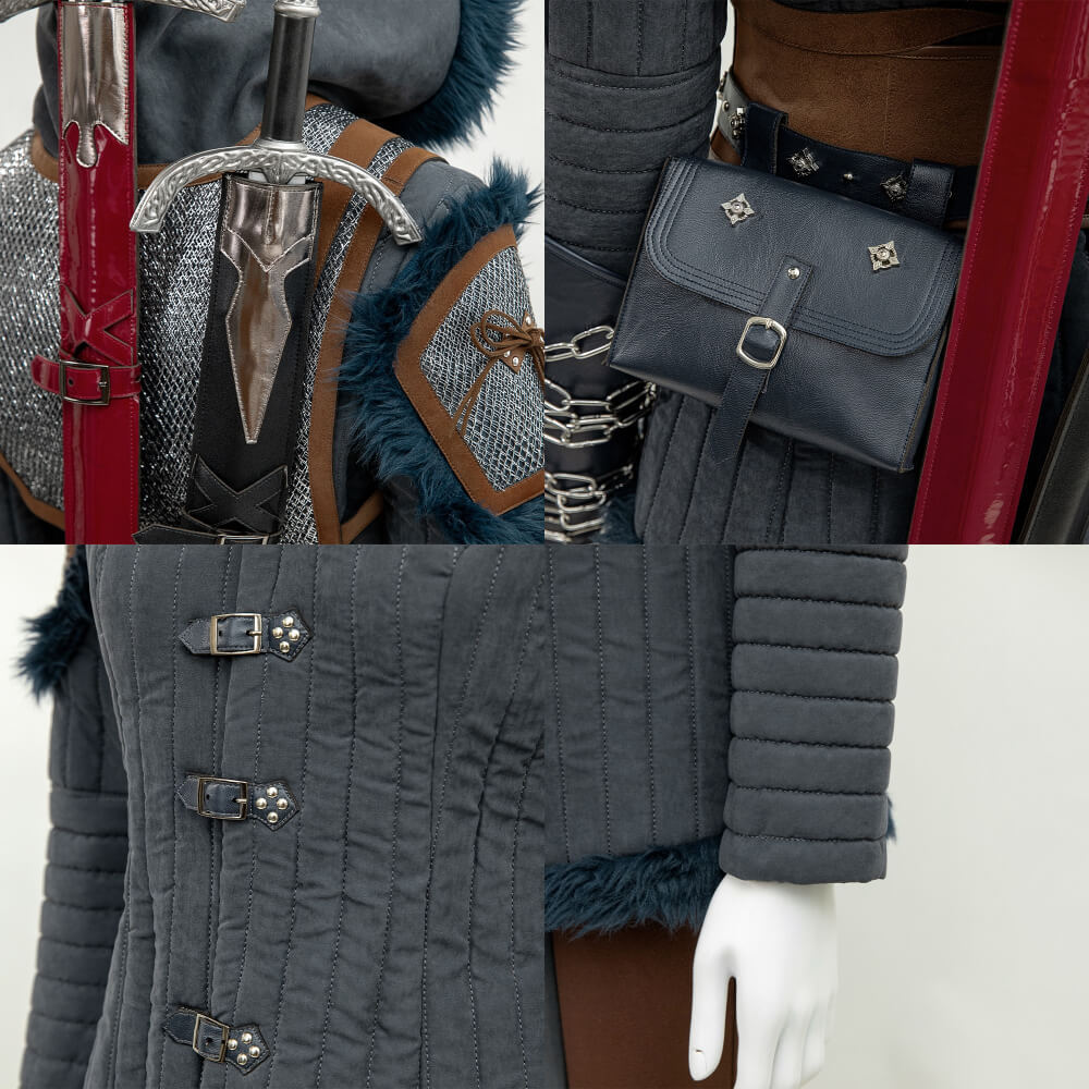 The Witcher 4 Ciri Hunt Cirilla Cosplay Costume Takerlama
