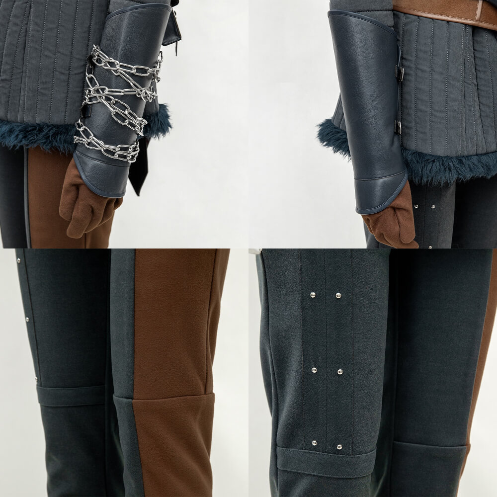 The Witcher 4 Ciri Hunt Cirilla Cosplay Costume Takerlama