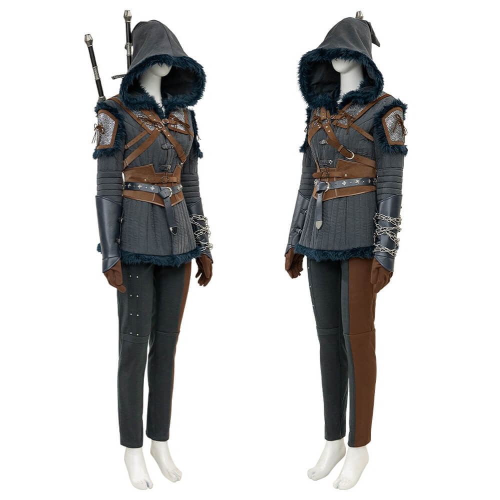 The Witcher 4 Ciri Hunt Cirilla Cosplay Costume Takerlama
