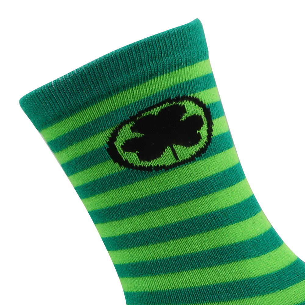 St. Patrick's Day Socks 4 Pairs Green Shamrock Clover Socks Festival Holidays Gifts Takerlama