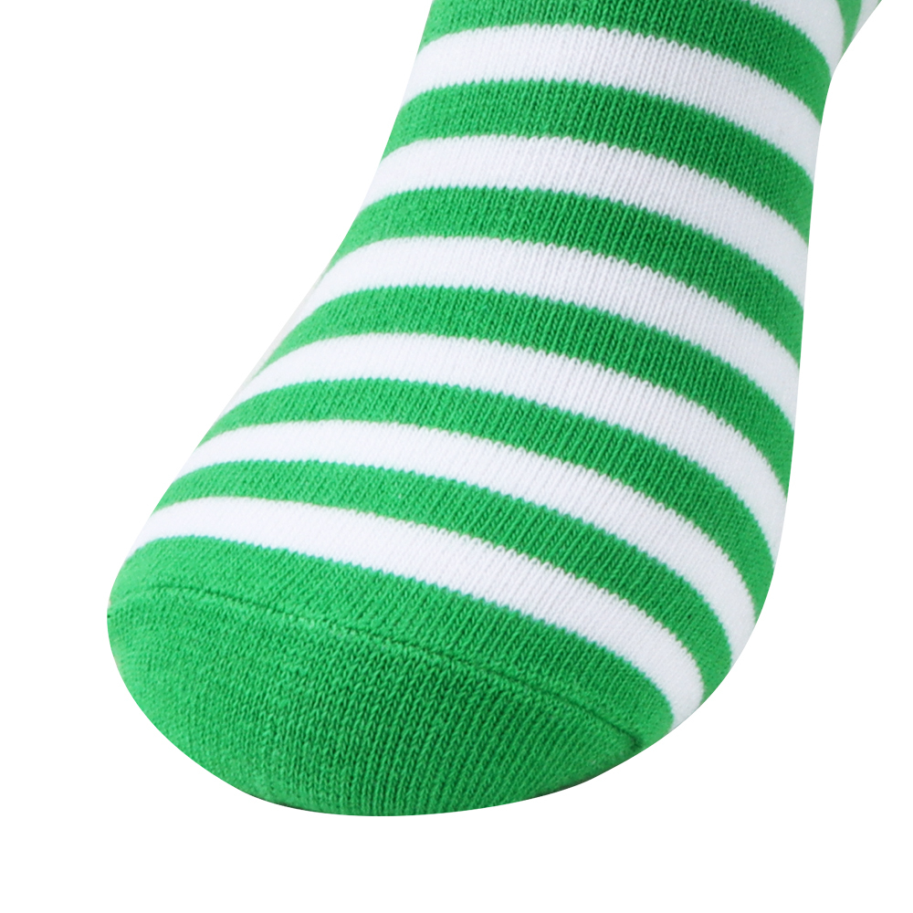 St. Patrick's Day Socks 4 Pairs Green Shamrock Clover Socks Festival Holidays Gifts Takerlama