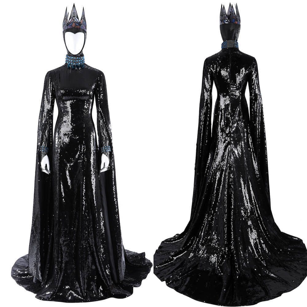 Evil Queen Fancy Dress Snow White and the Evil Queen Movie Cosplay Costume Takerlama