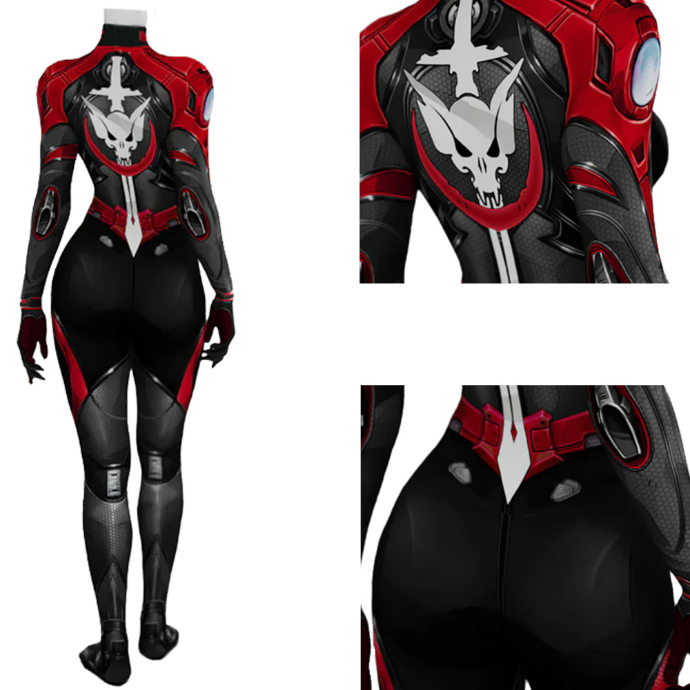 Marvel Rivals Invisible Woman Blood Shield Suit Susan Storm Cosplay Costume Takerlama