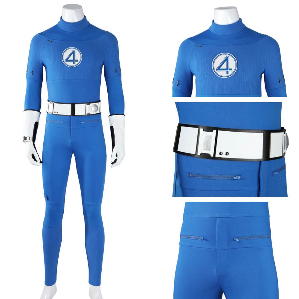 The Fantastic Four First Steps Mister Fantastic Reed Richards Cosplay Costume Takerlama