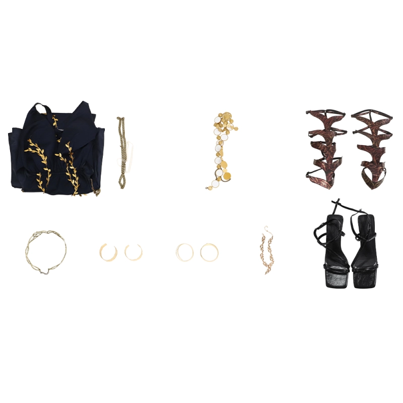 Elden Ring Queen Marika the Eternal Cosplay Costume Halloween Theme Party Outfits Top Level Takerlama