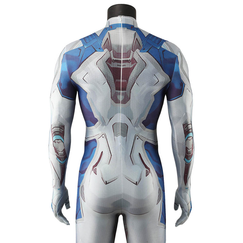 Marvel Rivals Mister Fantastic Cosplay Costume Superhero Big Brain Jumpsuit Takerlama