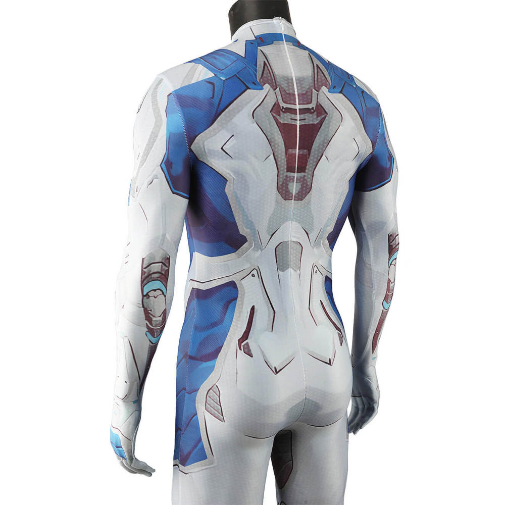 Marvel Rivals Mister Fantastic Cosplay Costume Superhero Big Brain Jumpsuit Takerlama
