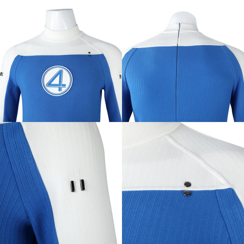 The Fantastic Four First Steps Human Torch Cosplay Costume Johnny Storm Jumpsuit Men Takerlama