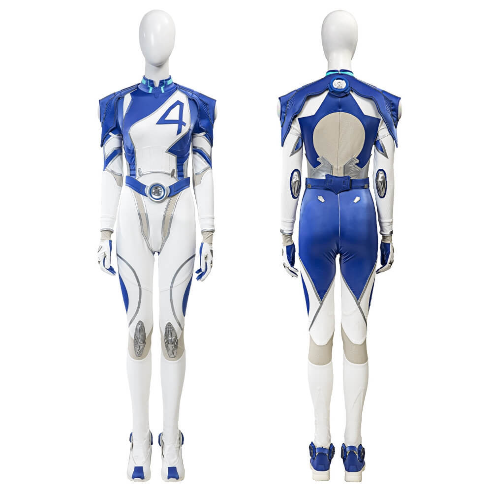 Rivals Invisible Woman Cosplay Costume Women's Halloween Party Uniform Comic-Con Takerlama