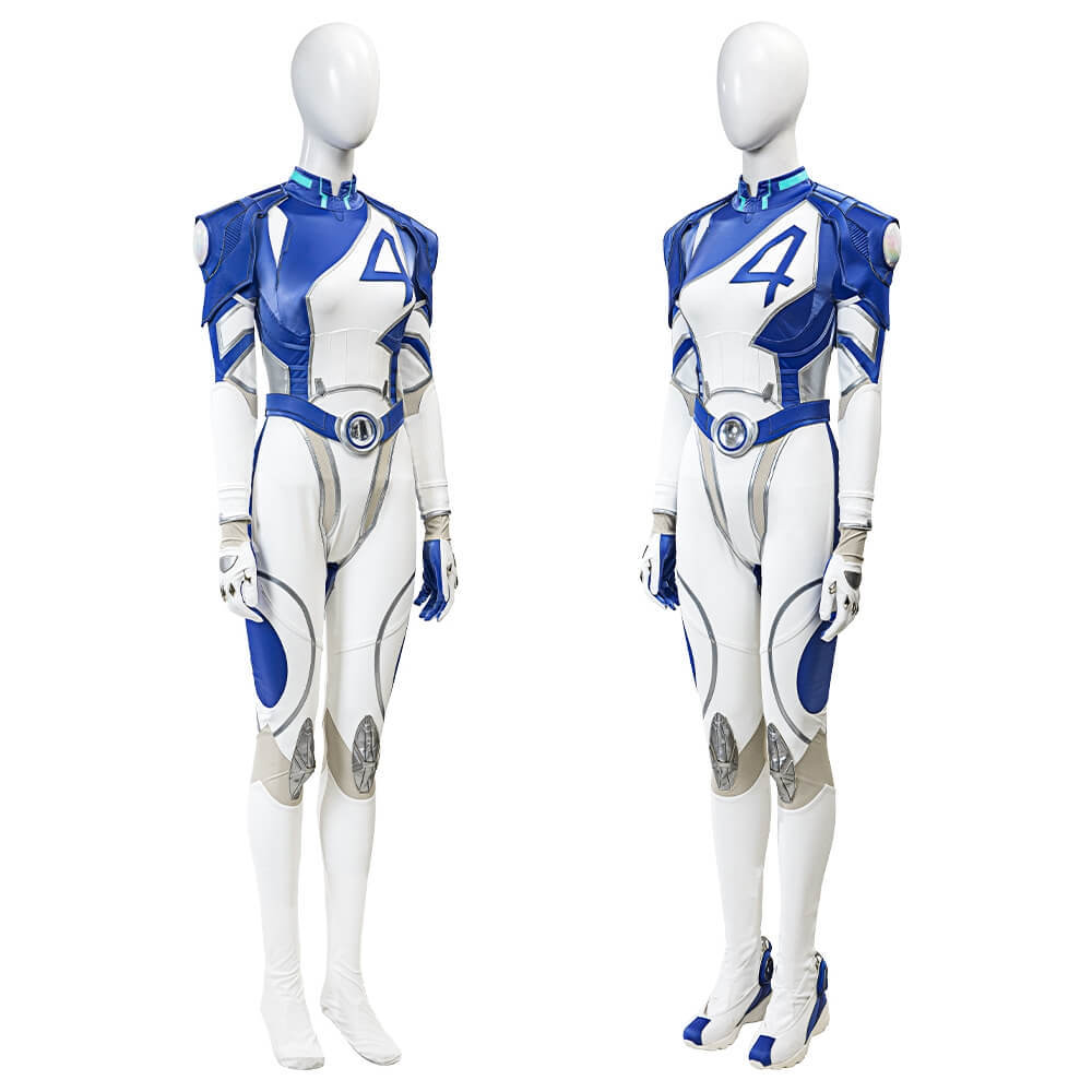 Rivals Invisible Woman Cosplay Costume Women's Halloween Party Uniform Comic-Con Takerlama