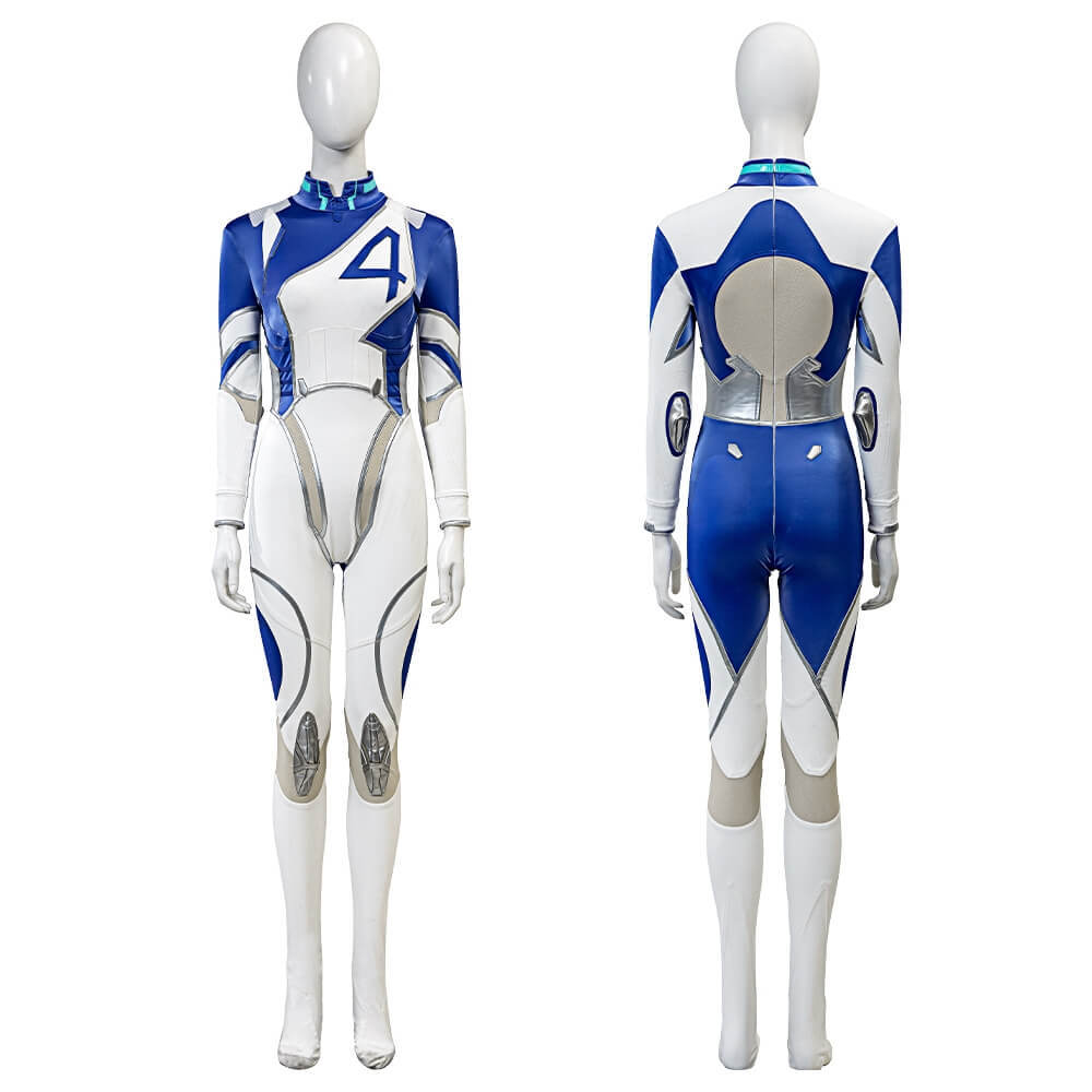 Rivals Invisible Woman Cosplay Costume Women's Halloween Party Uniform Comic-Con Takerlama