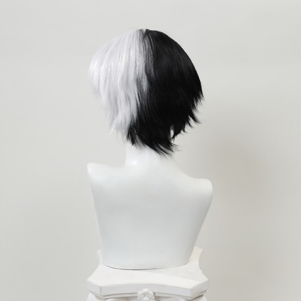 Rivals Luna Snow Cosplay Wig Black White Hair Women Takerlama