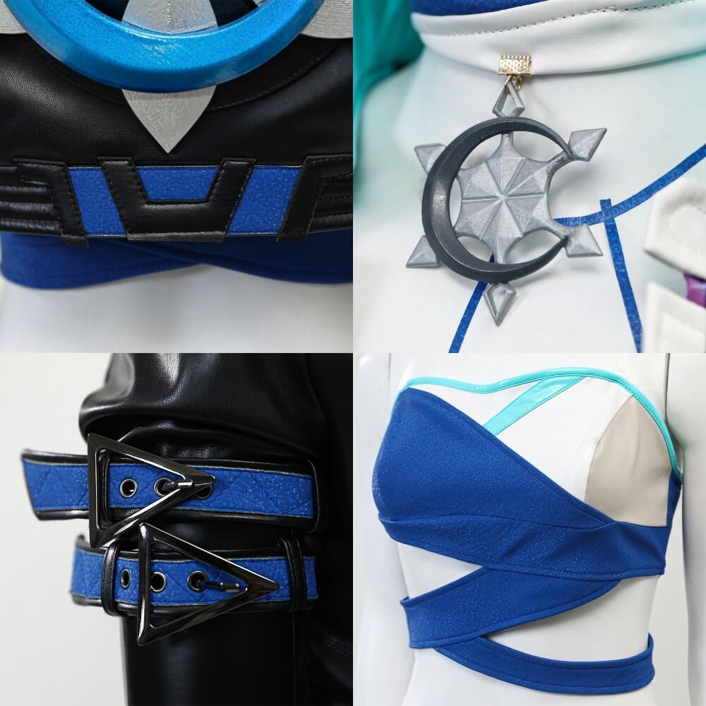 Luna Snow Cosplay Costume Halloween Uniform Comic-Con Outfits Takerlama
