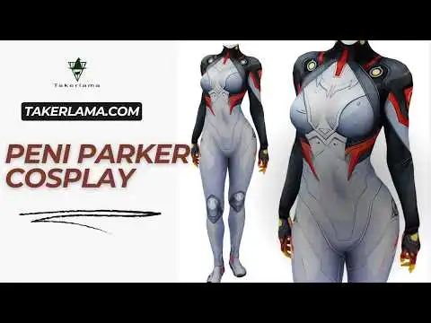 Marvel Rivals Peni Parker Cosplay Costume Superheroe Halloween Jumpsuit  Adult Kids Takerlama