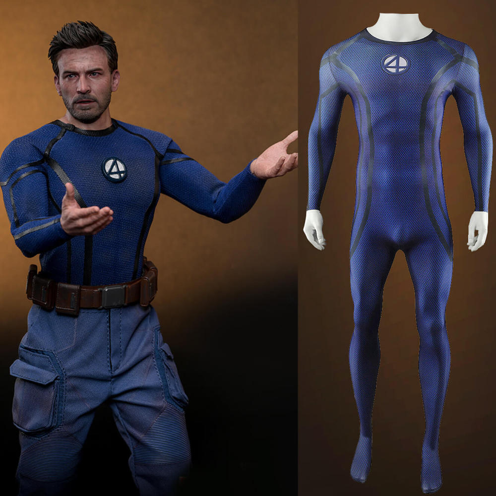 Deadpool & Wolverine Human Torch Cosplay Costume Johnny Storm Halloween Outfits Takerlama