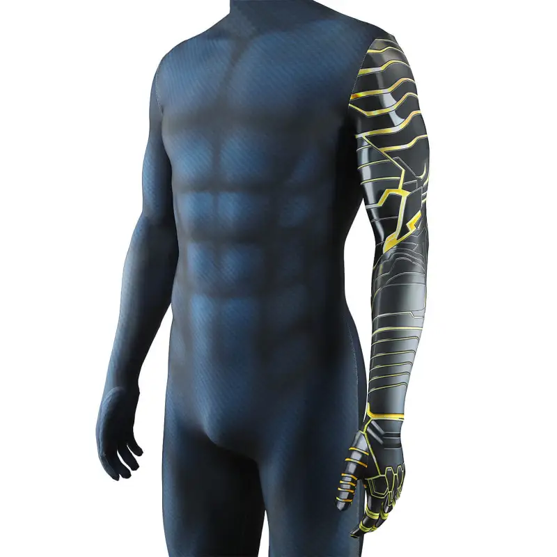 Thunderbolts Bucky Barnes Winter Soldier Cosplay Costume Jumpsuit Takerlama