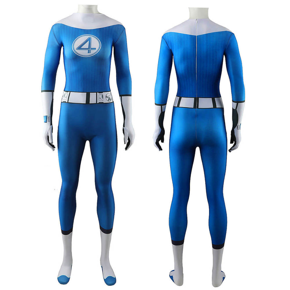 The Fantastic Four First Steps Invisible Woman Cosplay Costume Sue Storm Bodysuit Takerlama