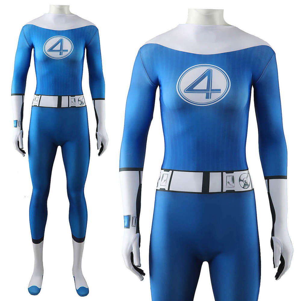 The Fantastic Four First Steps Invisible Woman Cosplay Costume Sue Storm Bodysuit Takerlama