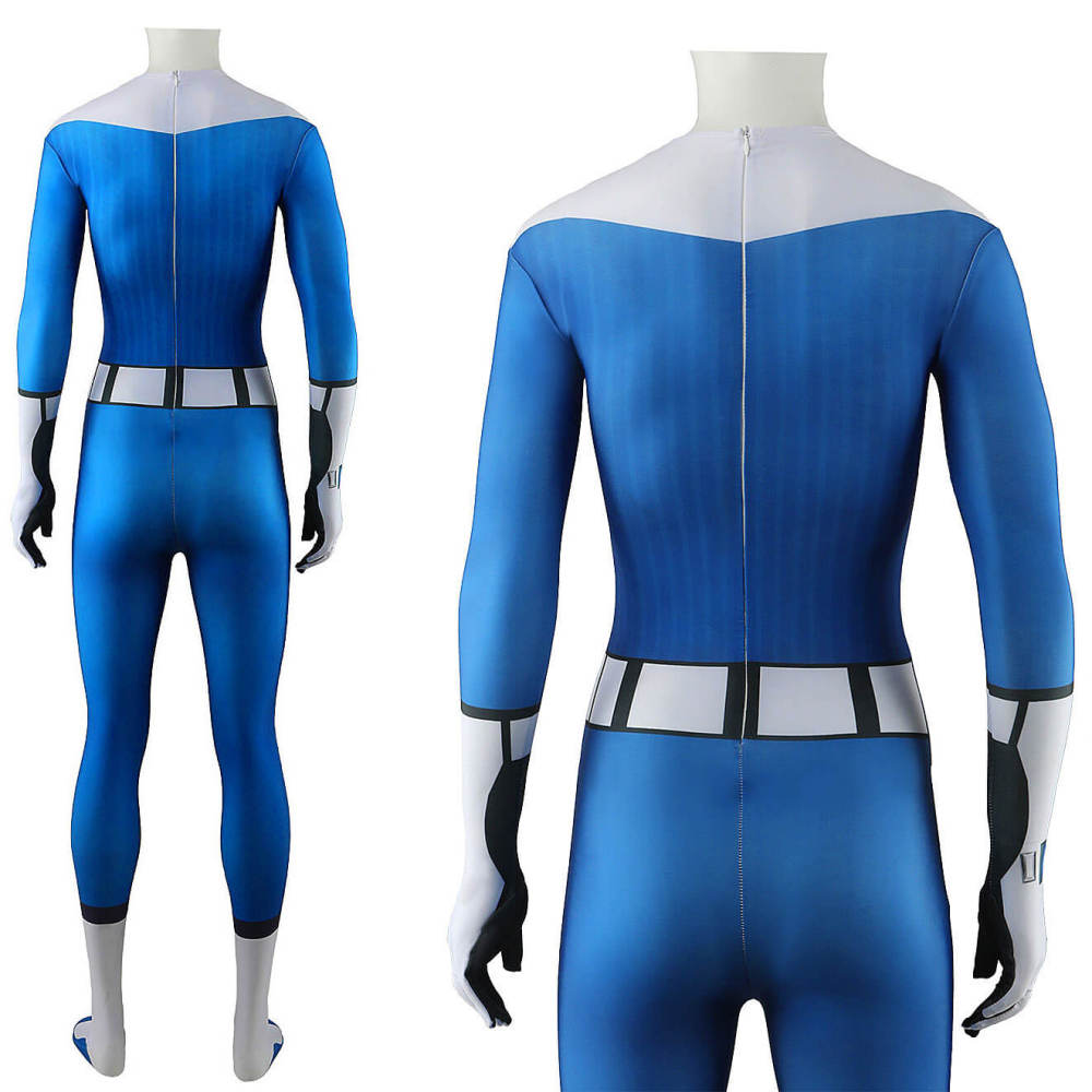 The Fantastic Four First Steps Invisible Woman Cosplay Costume Sue Storm Bodysuit Takerlama
