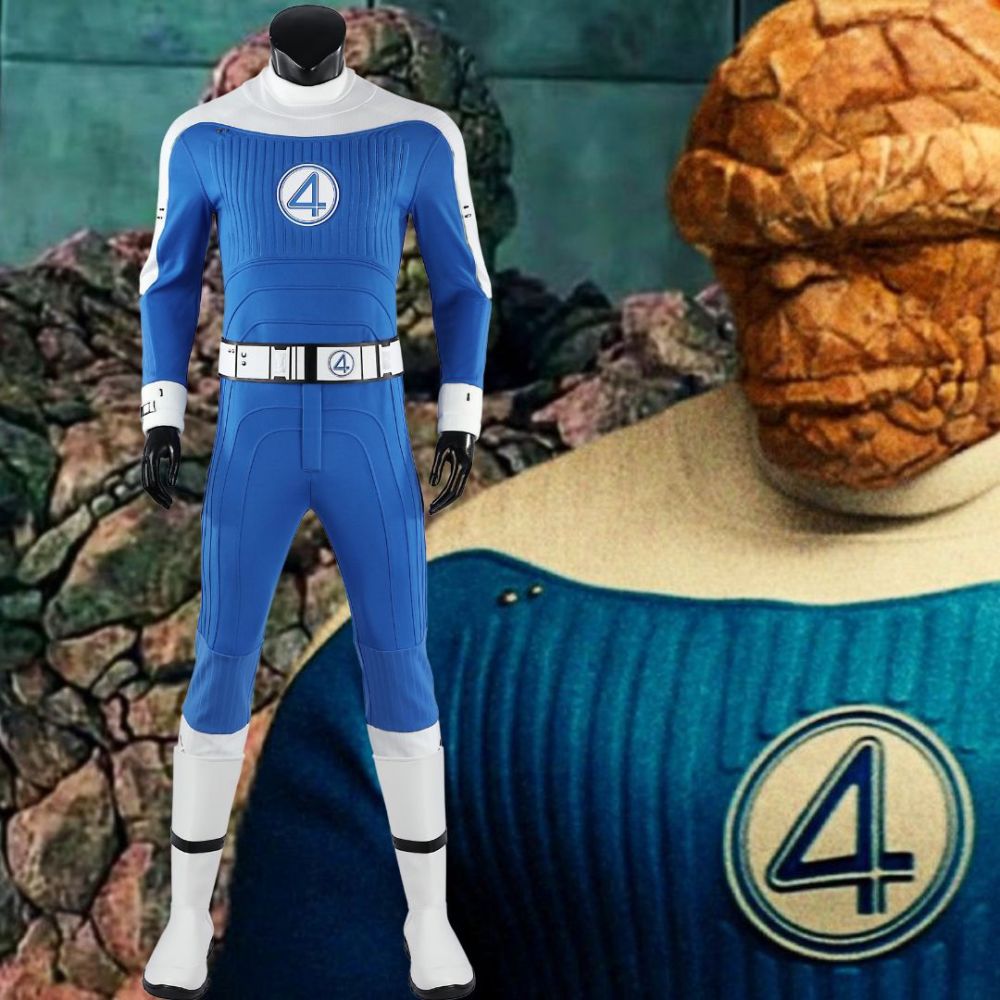 The Fantastic Four First Steps Ben Grimm Thing Cosplay Costume Takerlama