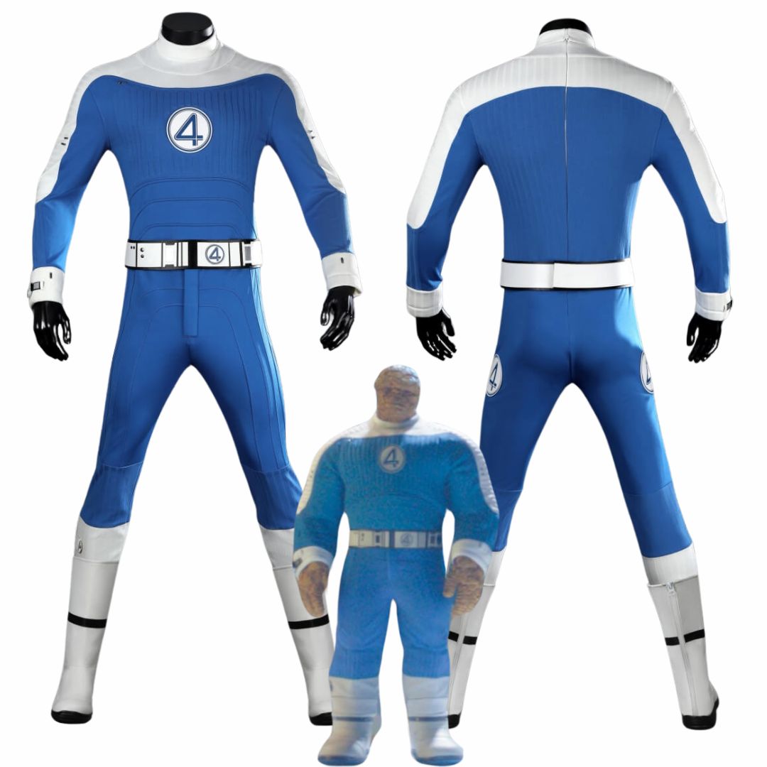 The Fantastic Four First Steps Ben Grimm Thing Cosplay Costume Takerlama