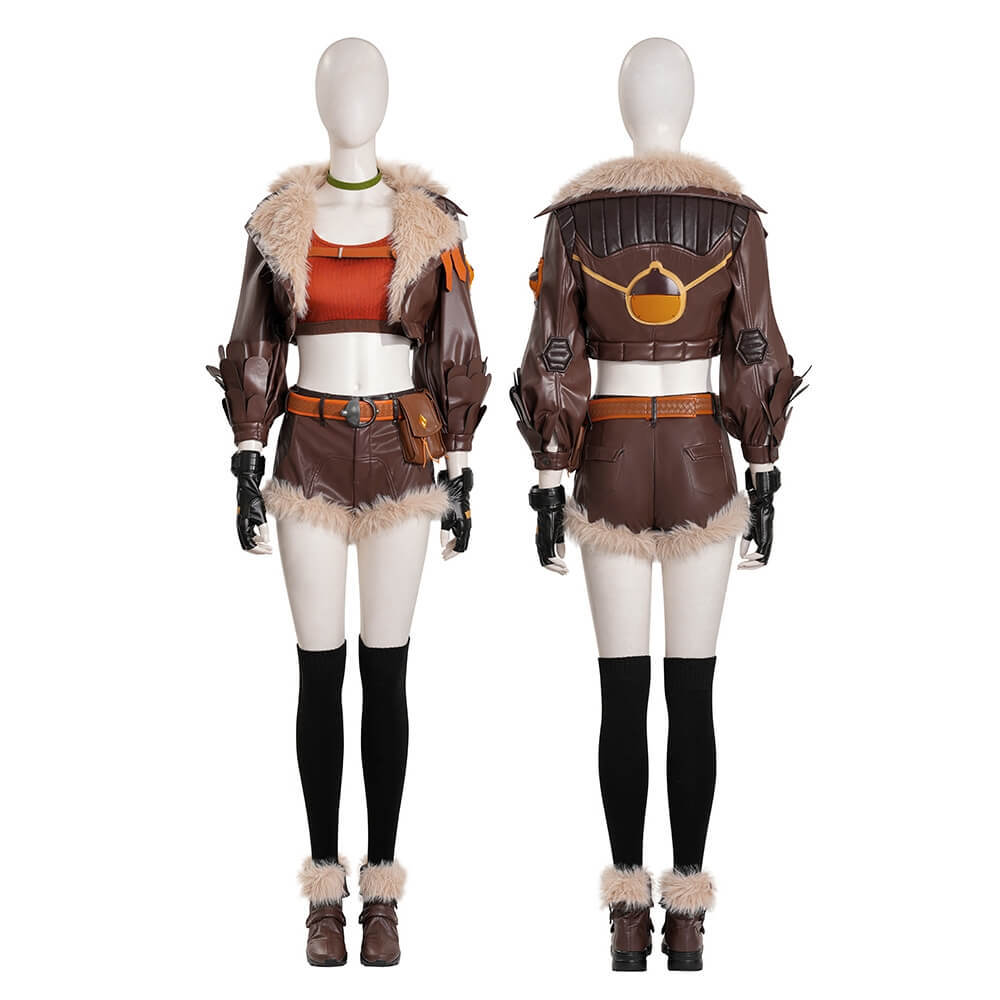 Rivals Squirrel Girl Cosplay Costume Doreen Green Marvel's Superhero Halloween Uniform - Takerlama