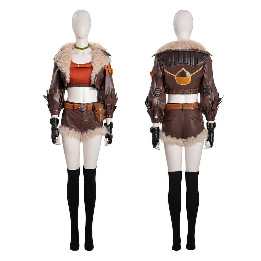 Rivals Squirrel Girl Cosplay Costume Doreen Green Marvel's Superhero Halloween Uniform - Takerlama