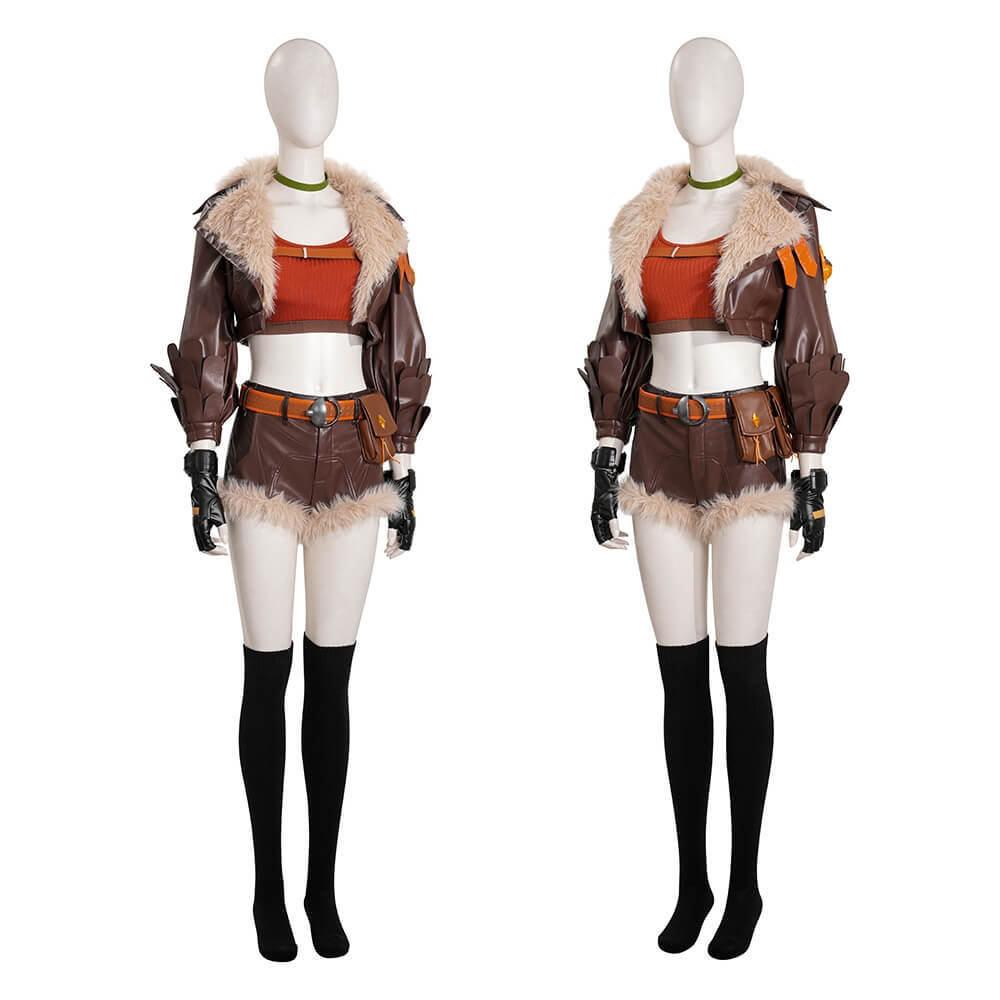 Rivals Squirrel Girl Cosplay Costume Doreen Green Marvel's Superhero Halloween Uniform - Takerlama