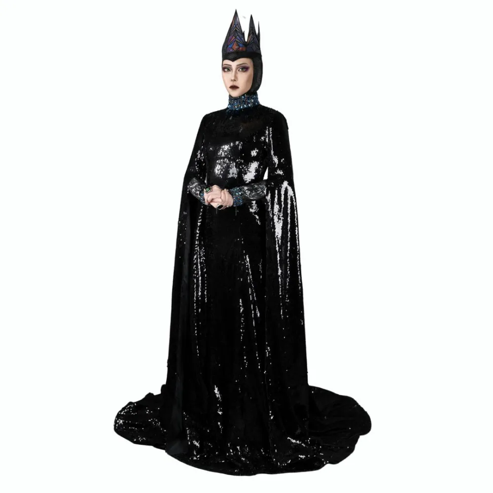 Evil Queen Gal Gadot Fancy Dress Snow White Movie Cosplay Costume Takerlama Evil Queen Gal Gadot Fancy Dress Snow White Movie Cosplay Costume Takerlama