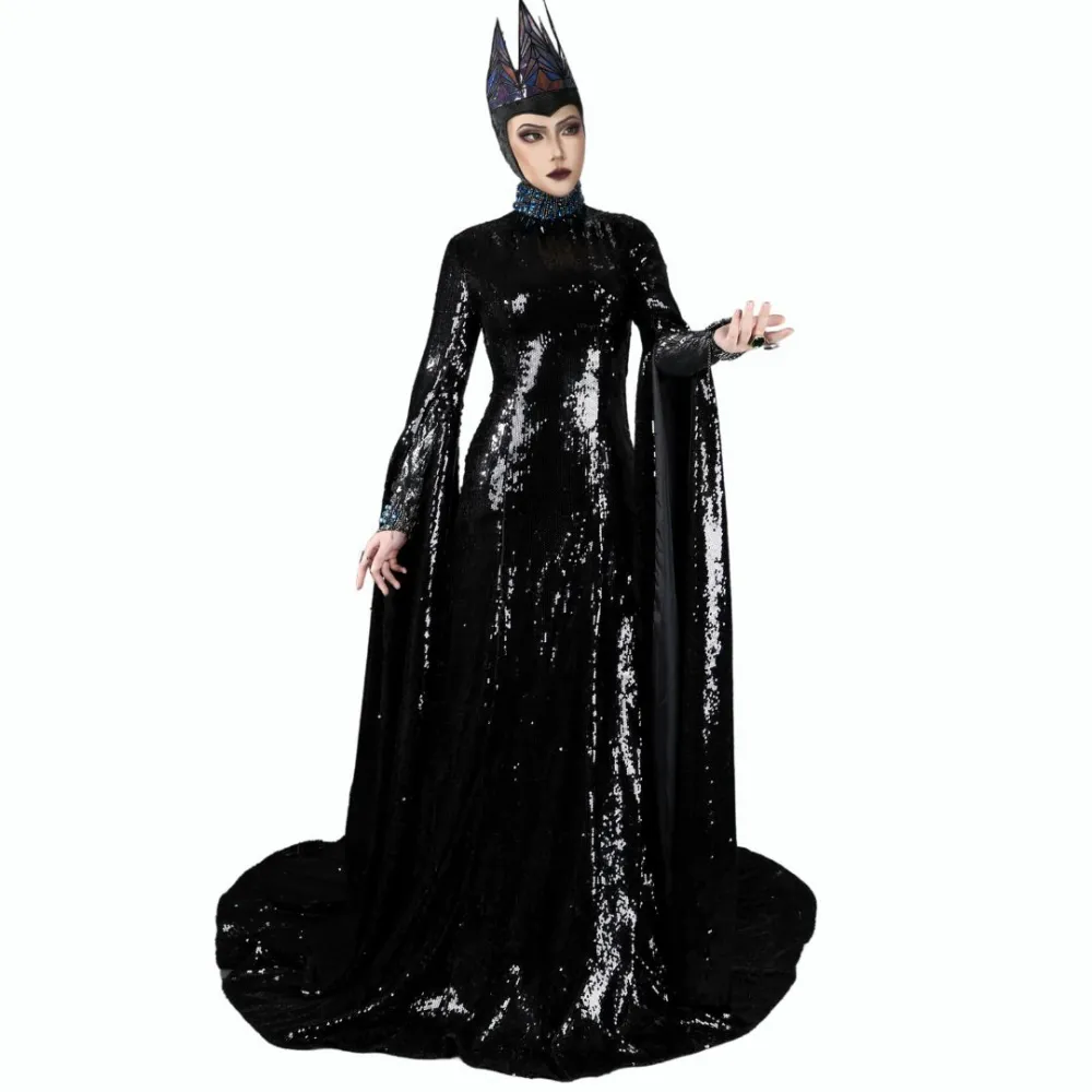 Evil Queen Gal Gadot Fancy Dress Snow White Movie Cosplay Costume Takerlama Evil Queen Gal Gadot Fancy Dress Snow White Movie Cosplay Costume Takerlama