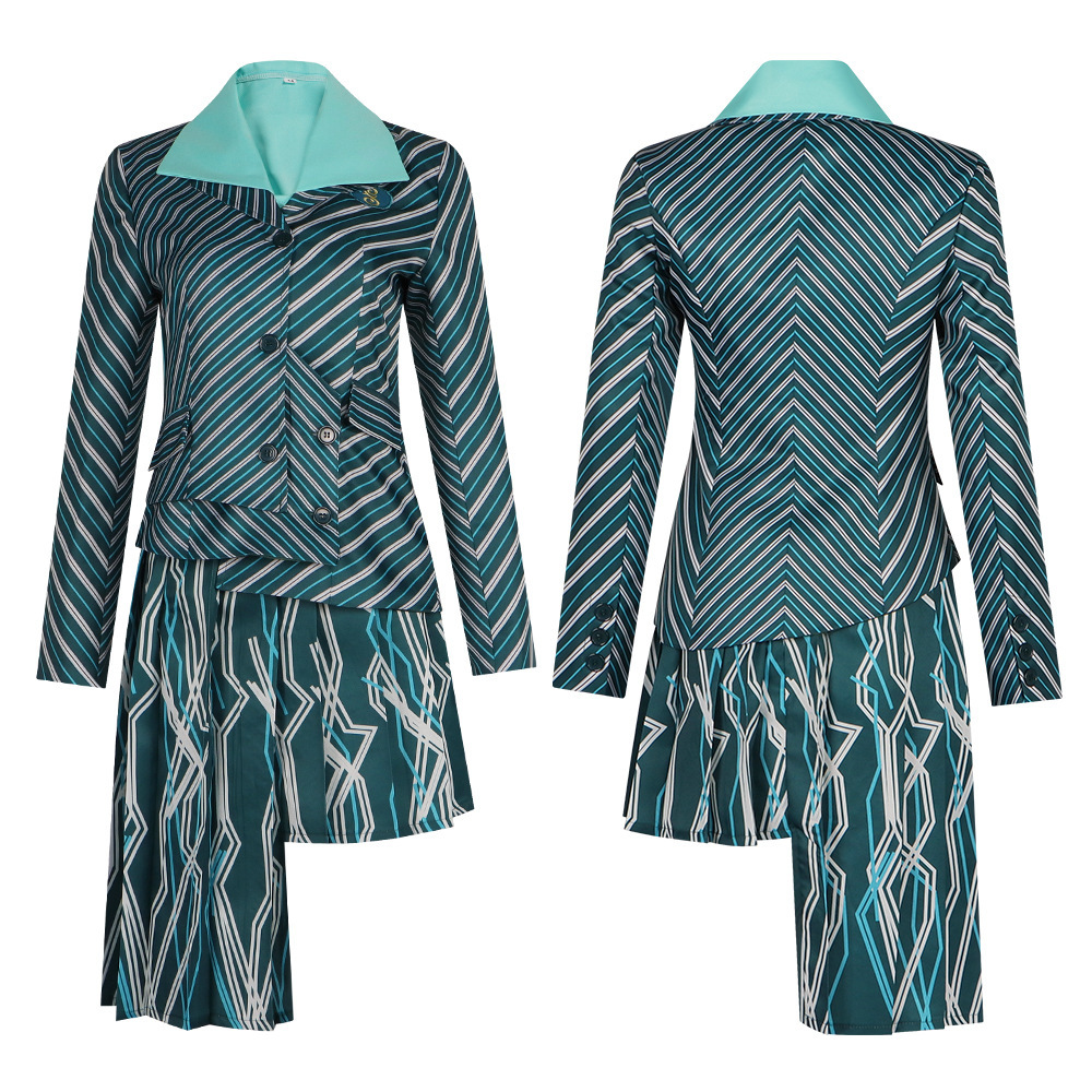 Wicked 2024 Madam Shenshen Minkos Cosplay Costumes Shiz University Uniform Takerlama