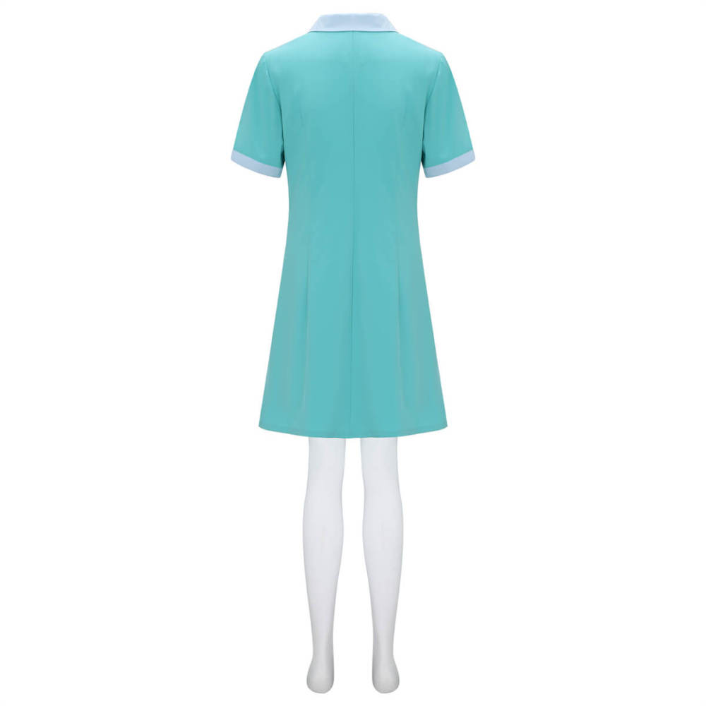 Dress To Impress Nurse Julie Cosplay Costume Dress Hairband Socks -Takerlama