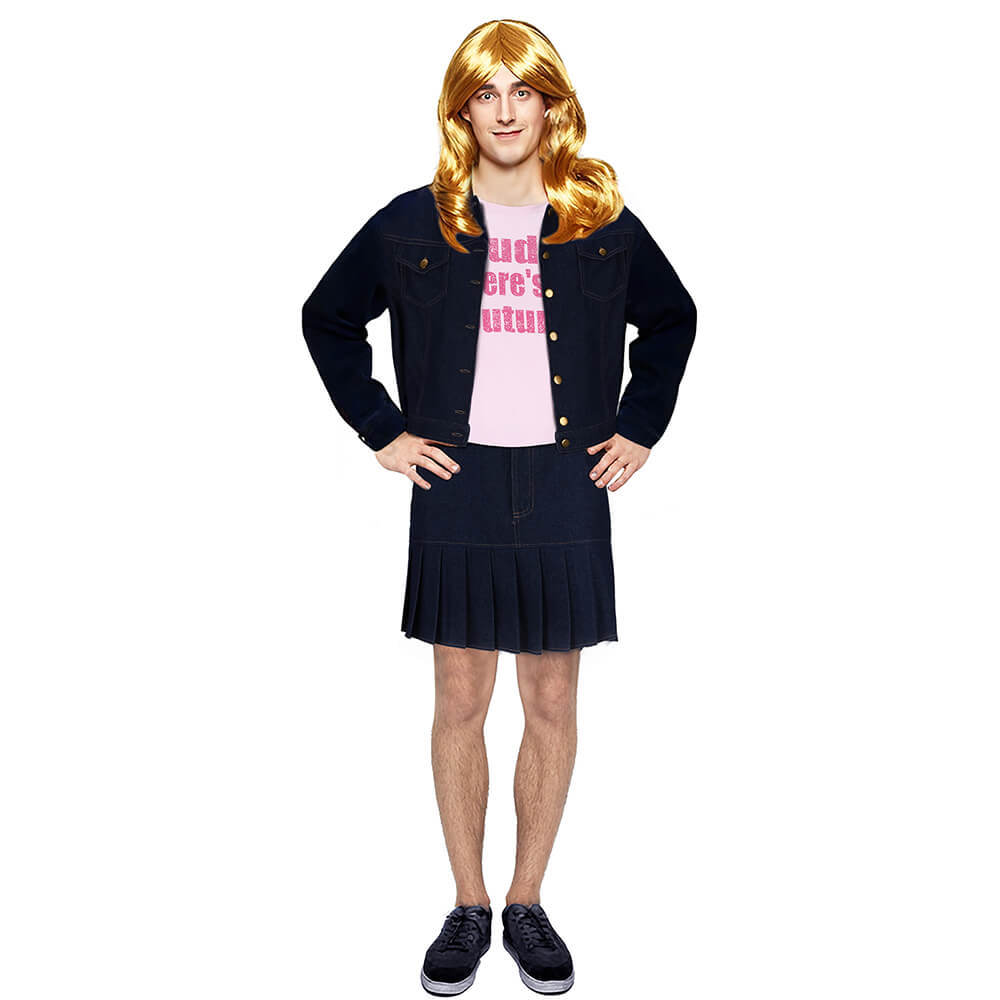 Men's White Chicks Kevin Copeland Brittany Wilson Cosplay Costume Takerlama