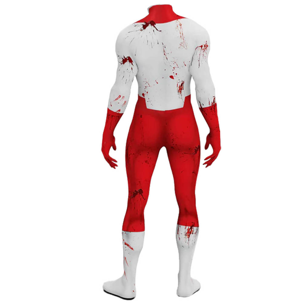 Invincible Omni-Man Nolan Grayson Cosplay Costume Superhero Suit Takerlama