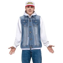 Denim Subway Surfers Jake Cosplay Costume Men's Coat Hoodie Hat Takerlama M L XL  In Stock