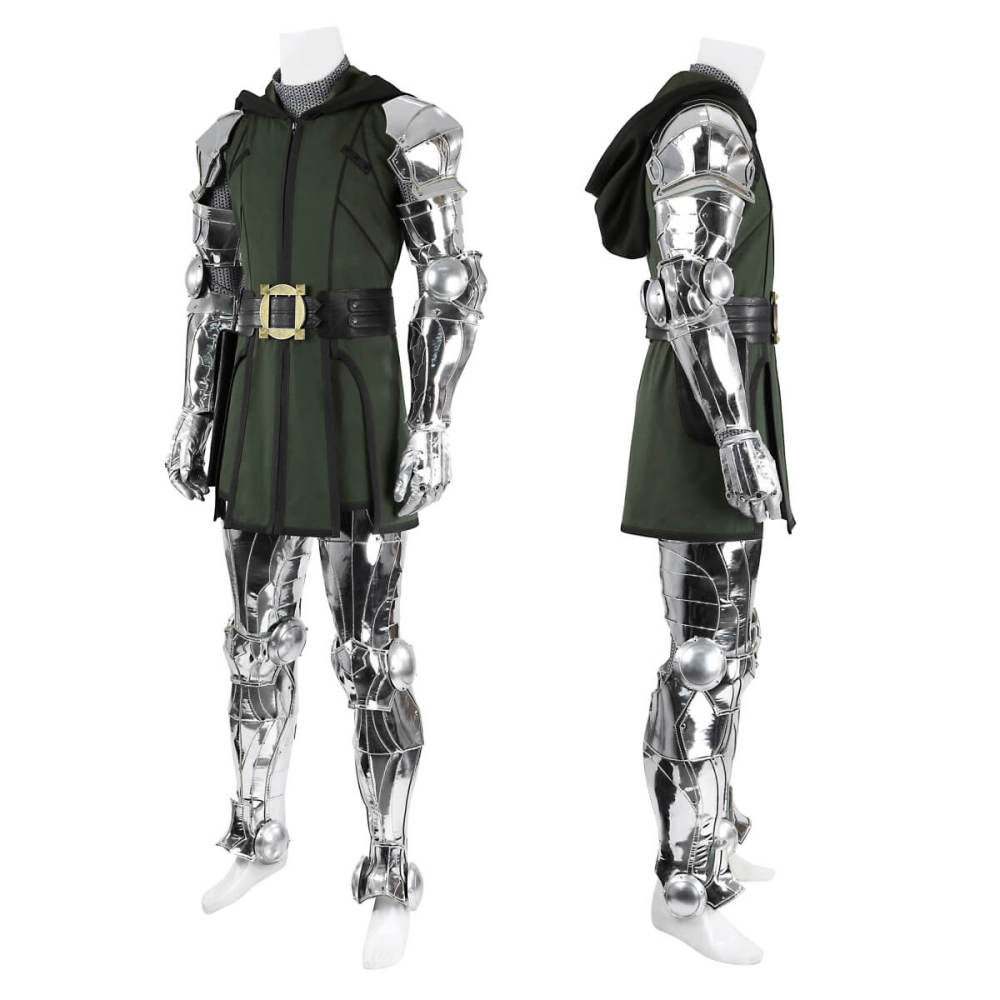 New Avengers 5 Doomsday Doctor Doom Cosplay Costume Marvel Superhero Suit Top Level Takerlama