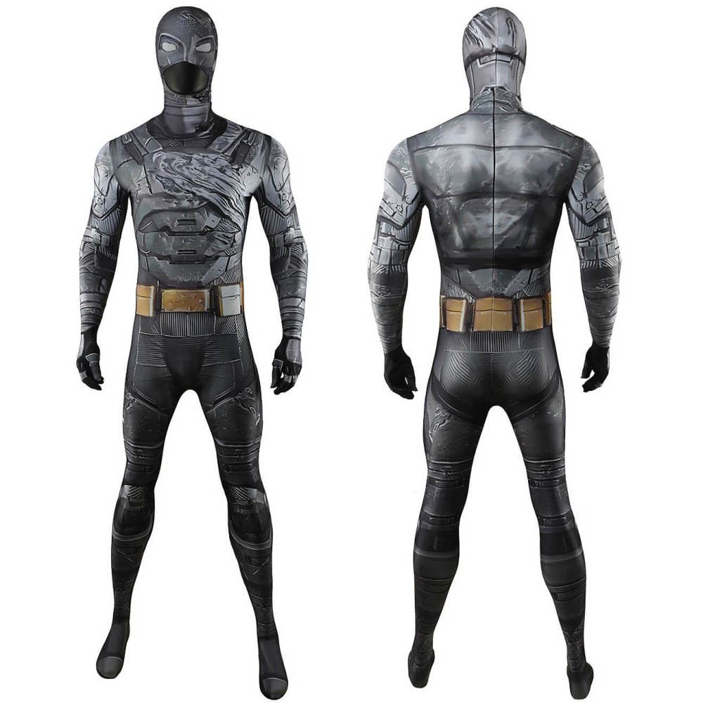 Battle Damaged Armored Batman Cosplay Costume Takerlama